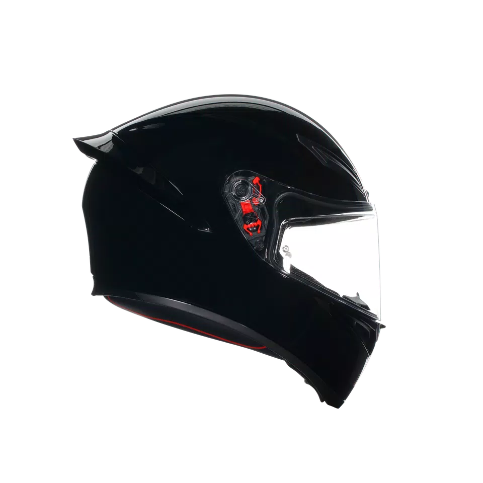 K1 S BLACK - MOTORBIKE FULL FACE HELMET DOT (E2206) -  - 3