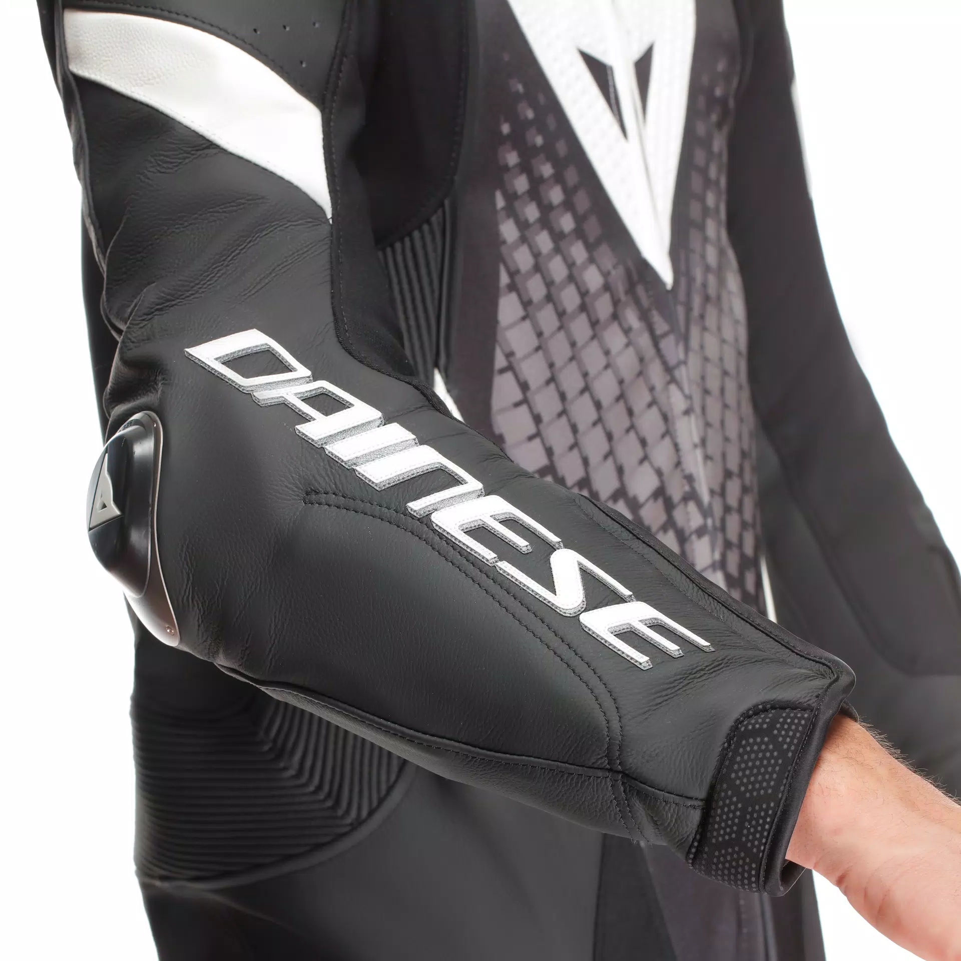 LAGUNA SECA 6 - PERFORATED ONE-PIECE LEATHER RACING SUIT
