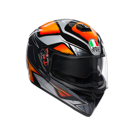 K-3 SV MULTI ECE DOT - LIQUEFY BLACK/ORANGE 