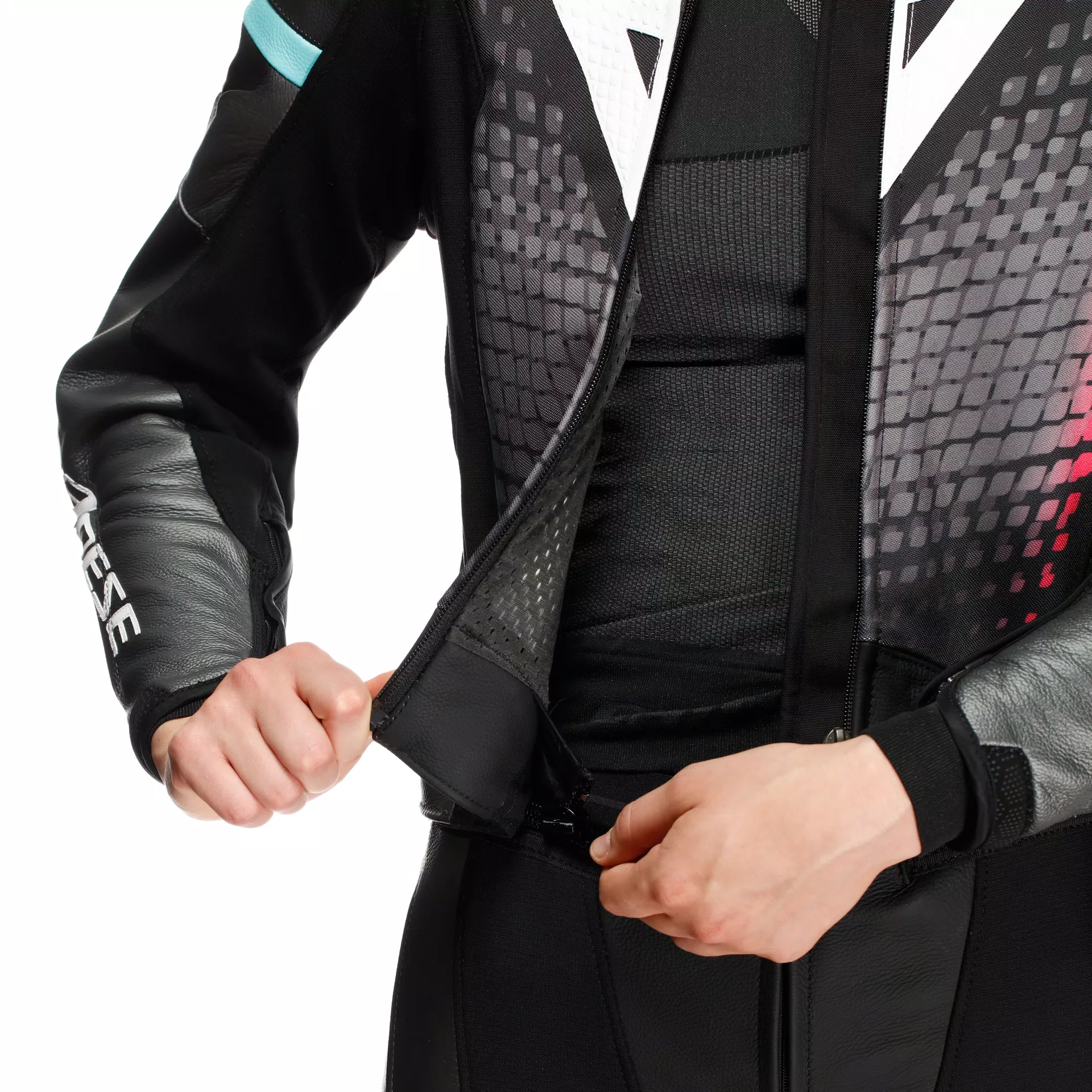 FULMINEA - TUTA MOTO IN PELLE DIVISIBILE DONNA