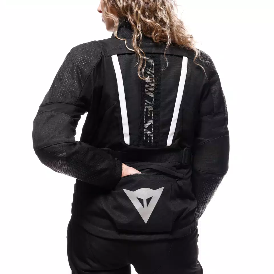 GULLFOSS D-DRY - BLOUSON MOTO TOUTES SAISONS FEMME - BLACK/BLACK - 8