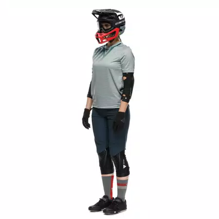 HG AER JERSEY SS - MAGLIA BICI MANICHE CORTE DONNA - GREEN-WATER - 4