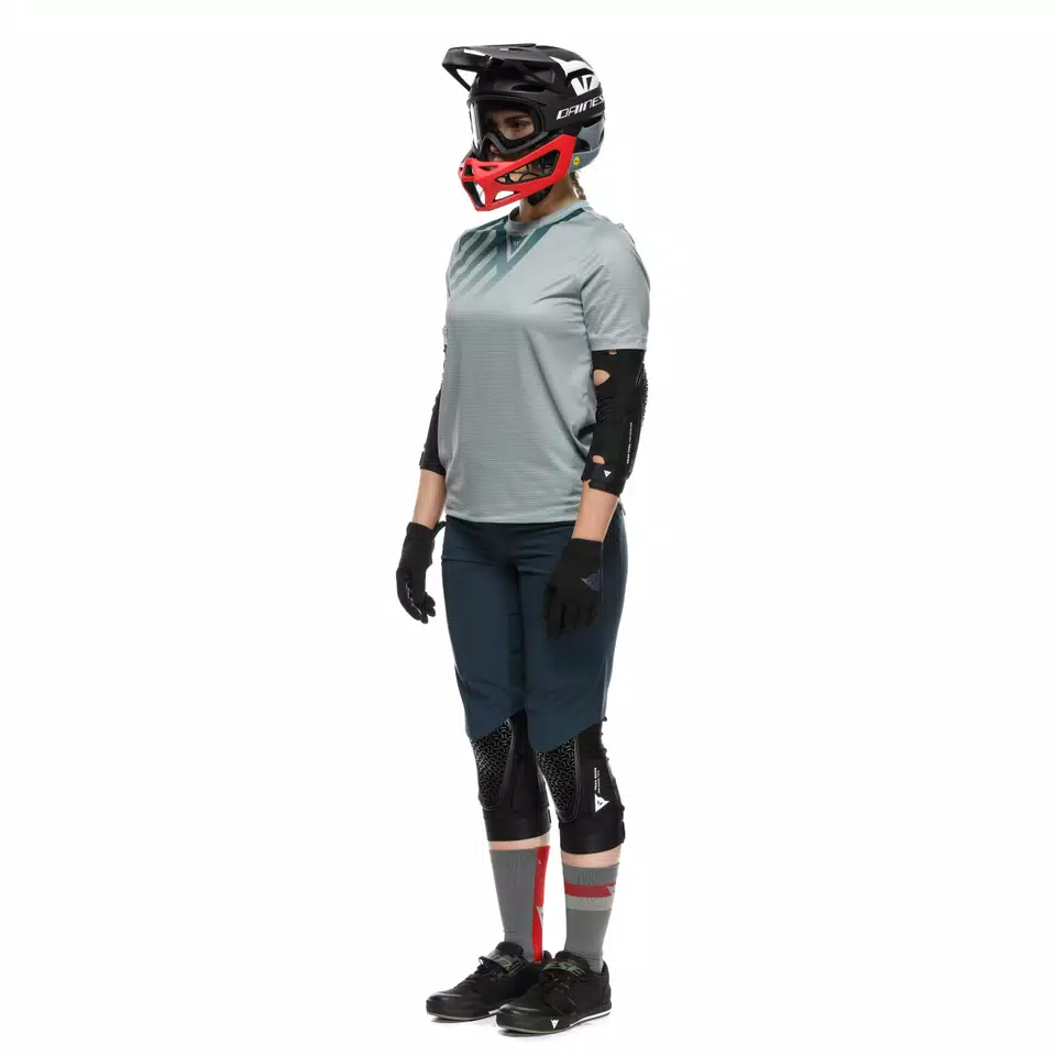 HG AER JERSEY SS - MAILLOT DE VÉLO MANCHES COURTES POUR FEMME - GREEN-WATER - 4