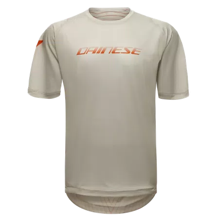 HG AER JERSEY SS - HEREN FIETSSHIRT MET KORTE MOUWEN - TAUPE/RED - 1