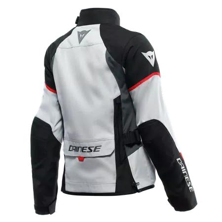 TEMPEST 3 D-DRY®- GIACCA MOTO IMPERMEABILE DONNA - GLACIER-GRAY/BLACK/LAVA-RED - 2