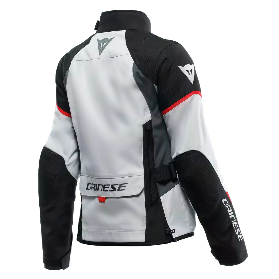 TEMPEST 3 D-DRY®- GIACCA MOTO IMPERMEABILE DONNA - GLACIER-GRAY/BLACK/LAVA-RED - 2
