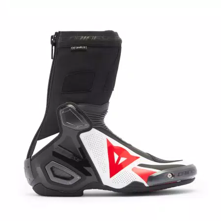 AXIAL 2 AIR - MEN'S MOTORCYCLE RACING SUMMER BOOTS - BLACK/WHITE/LAVA-RED - 2