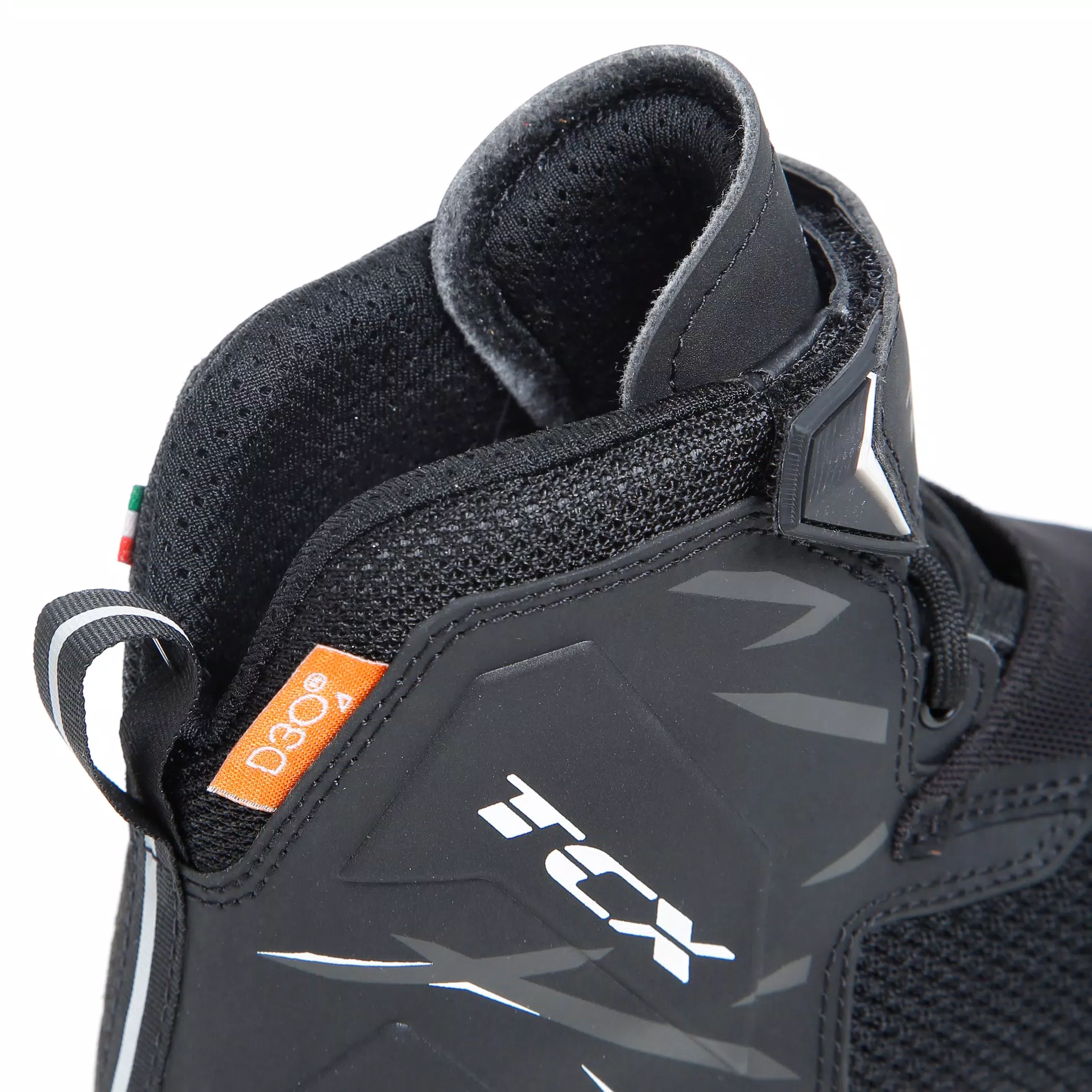 R04D AIR SCARPE MOTO ESTIVE DONNA - NERO/BIANCO