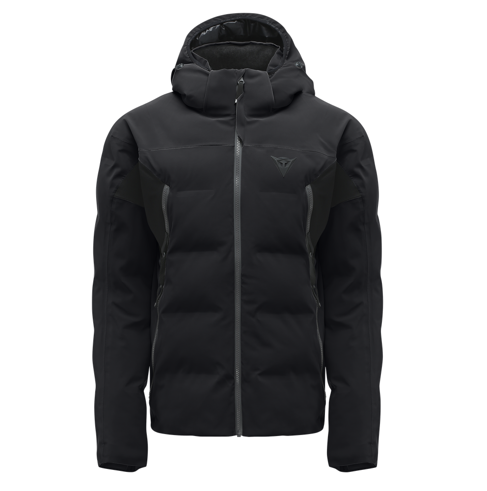 men-s-waterproof-ski-down-jacket-black-concept image number 0