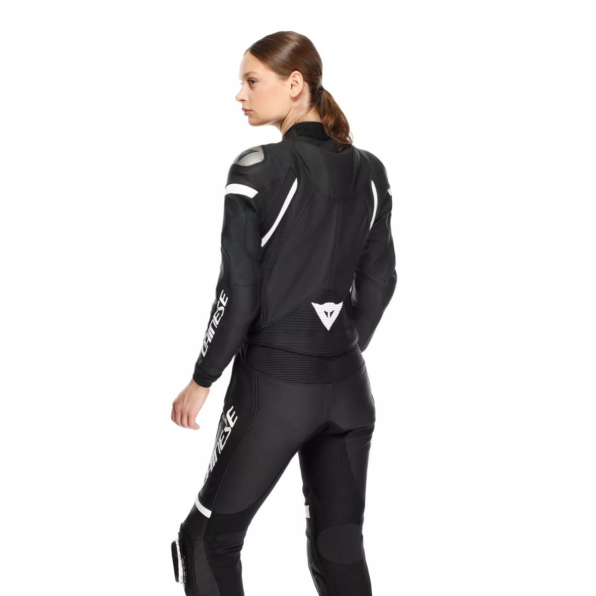 FULMINEA - ZWEITEILIGER LEDERANZUG FÜR DAMEN - GRÖSSE SHORT/TALL (S/T)