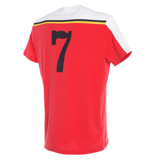 fast-7-t-shirt-white-red image number 1