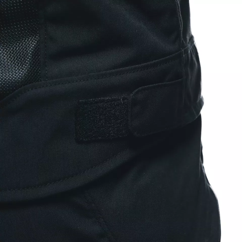 AIR FRAME 3 TEX - MEN'S SUMMER MOTORCYCLE JACKET IN FABRIC - BLACK/BLACK/RED-FLUO - 12