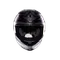 K6 S ENHANCE MATT GREY/YELLOW FLUO - MOTORBIKE FULL FACE HELMET E2206