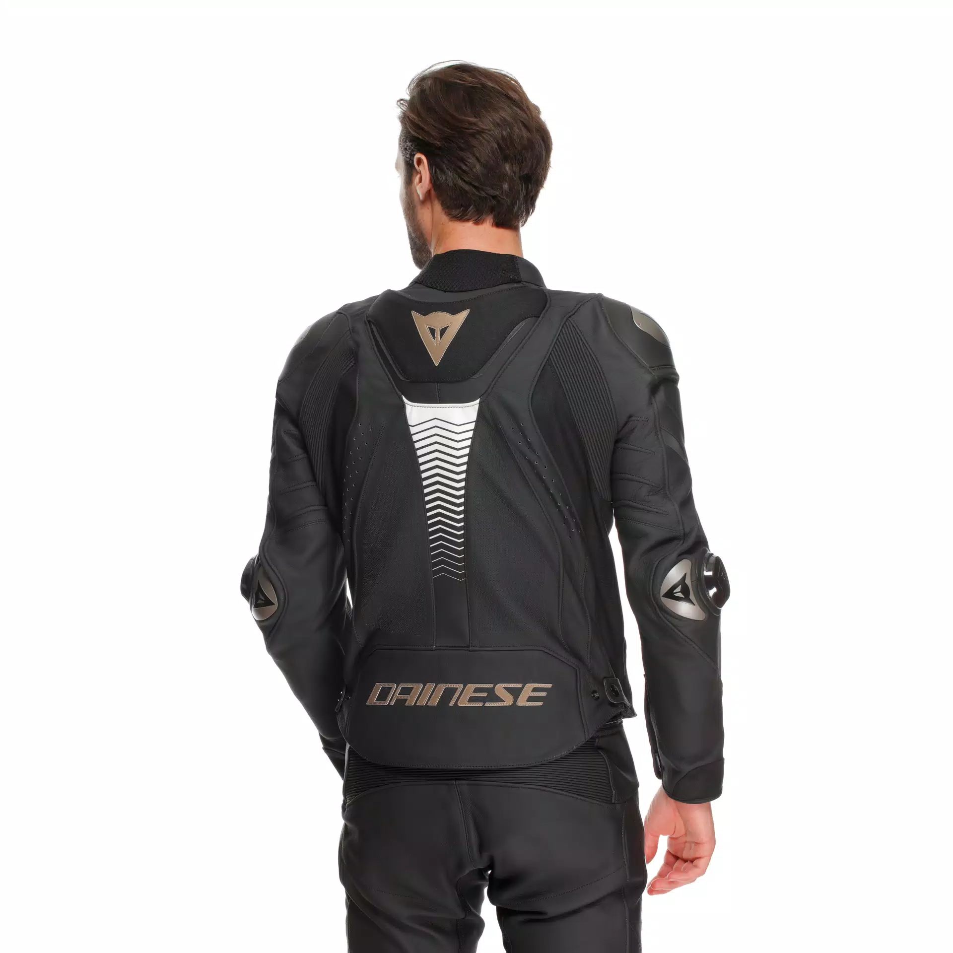 SUPER SPEED 4 - HEREN MOTORFIETS GEPERFOREERD LEREN JAS