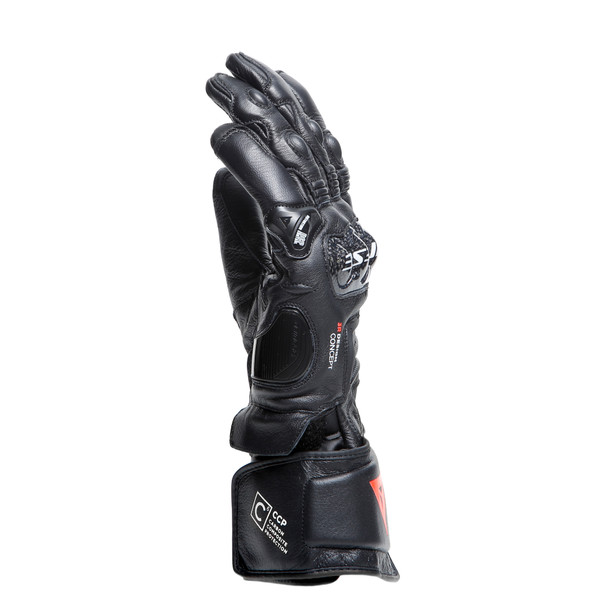 carbon-4-long-leather-gloves-black-black-black image number 3