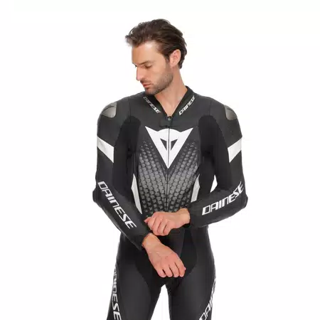 LAGUNA SECA 6 - EINTEILIGER PERFORIERTER LEDERANZUG HERREN - BLACK/WHITE/ANTHRACITE - 6