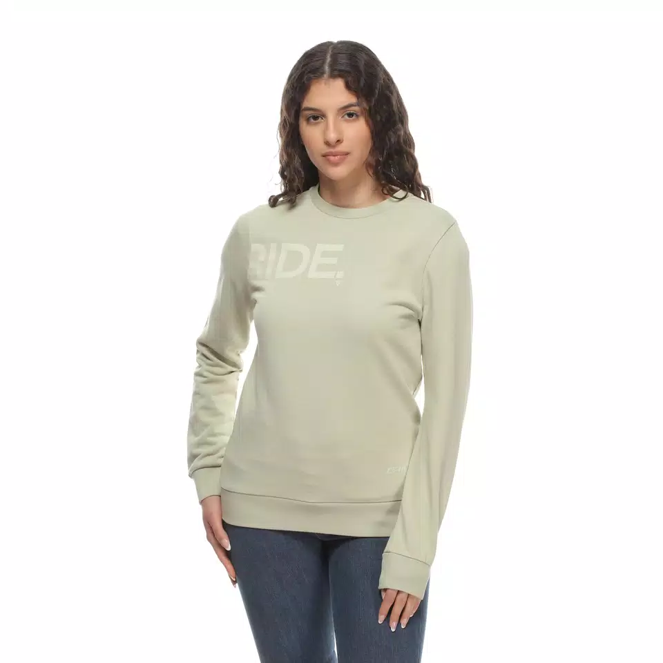 RIDE RESPECT - SUDADERA 100% ALGODÓN MUJER - ALFALFA - 3