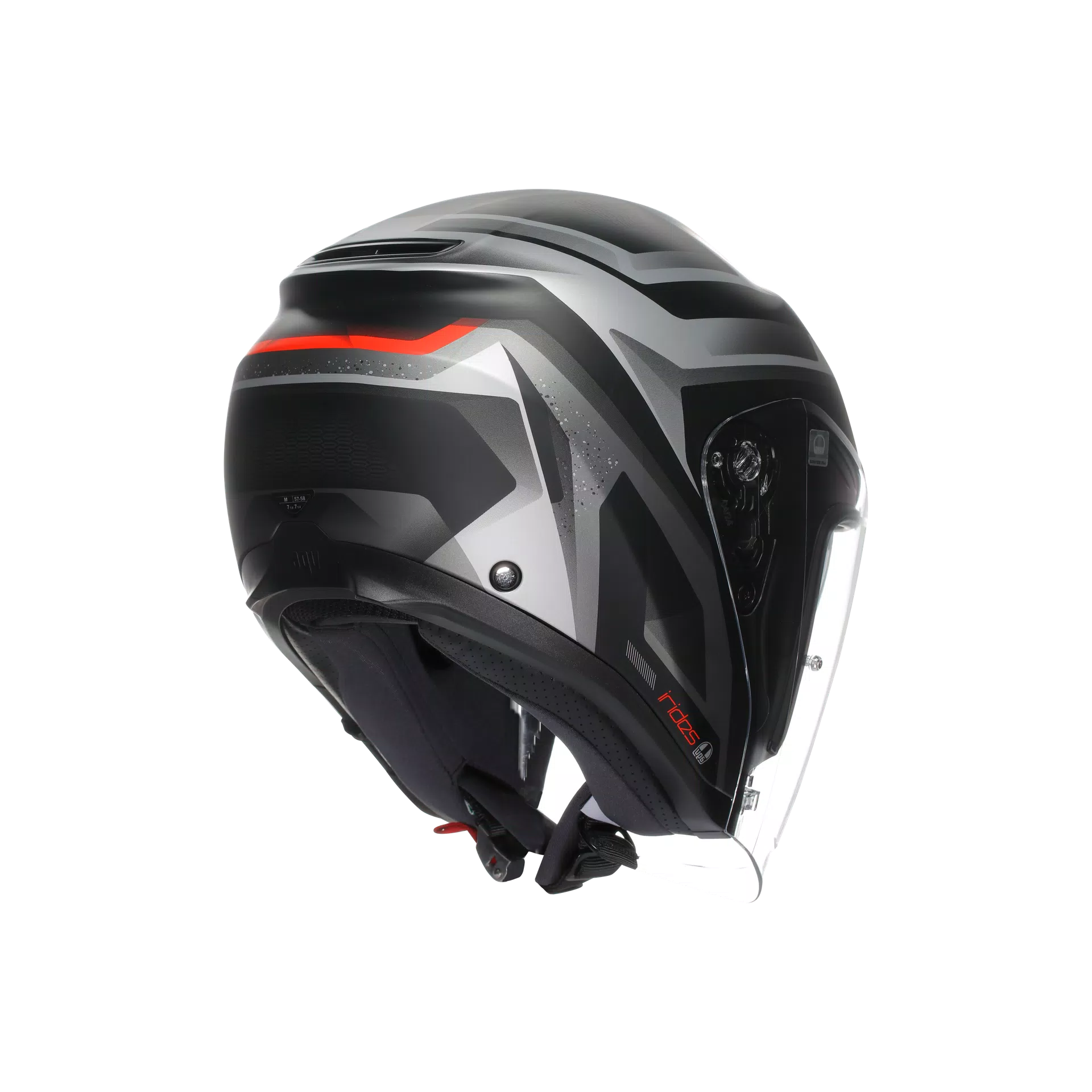 IRIDES AGV E2206 - ZURIGO MATT BLACK/GREY