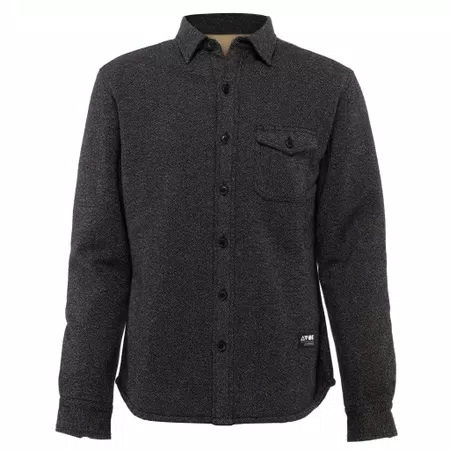 TEDDY SHIRT JACKET - DARKGREY - 1