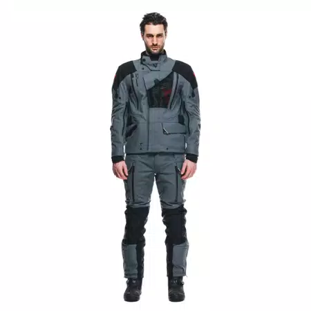 HEKLA ABSOLUTESHELL&trade; PRO 20K - MEN'S WATERPROOF MOTORCYCLE JACKET - IRON-GATE/BLACK - 3