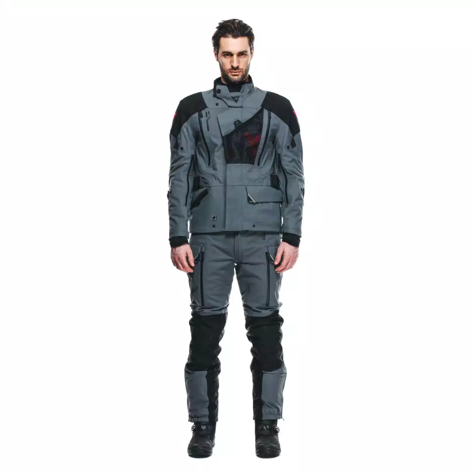 HEKLA ABSOLUTESHELL™ PRO 20K - MEN'S WATERPROOF MOTORCYCLE JACKET - IRON-GATE/BLACK - 3
