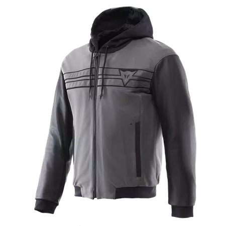 VINTEDGE - MOTORRADJACKE AUS LEDER HERREN - BLACK - 1