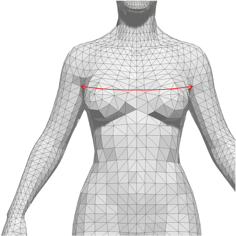 CHEST WIDTH