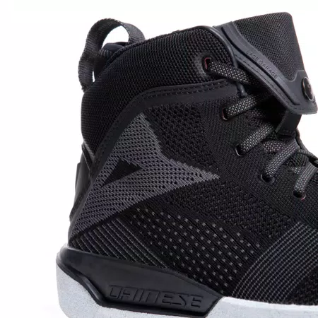 METRACTIVE AIR - MEN'S SUMMER MOTORCYCLE SHOES IN FABRIC - BLACK/BLACK/WHITE - 4