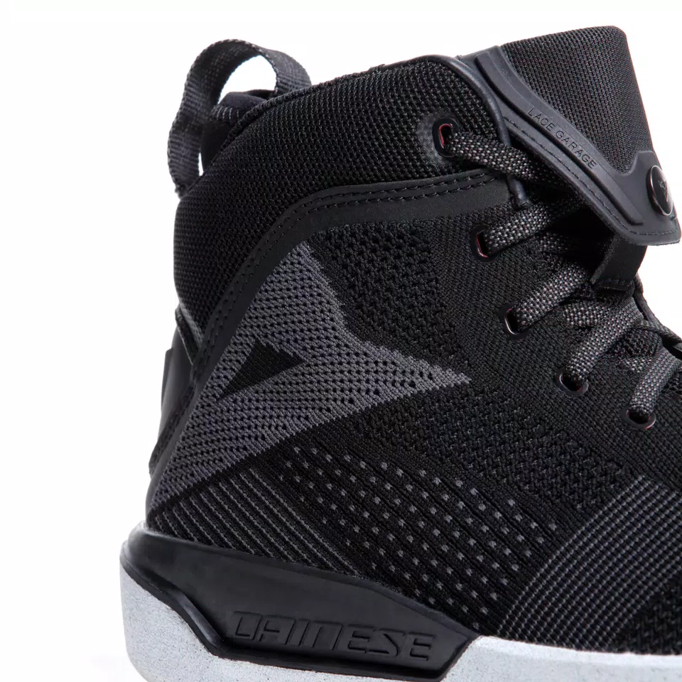 METRACTIVE AIR - MEN'S SUMMER MOTORCYCLE SHOES IN FABRIC - BLACK/BLACK/WHITE - 4