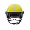 MOMODESIGN FGTR CLASSIC CANDY YELLOW / WHITE - JET HELMET WITH VISOR E2206