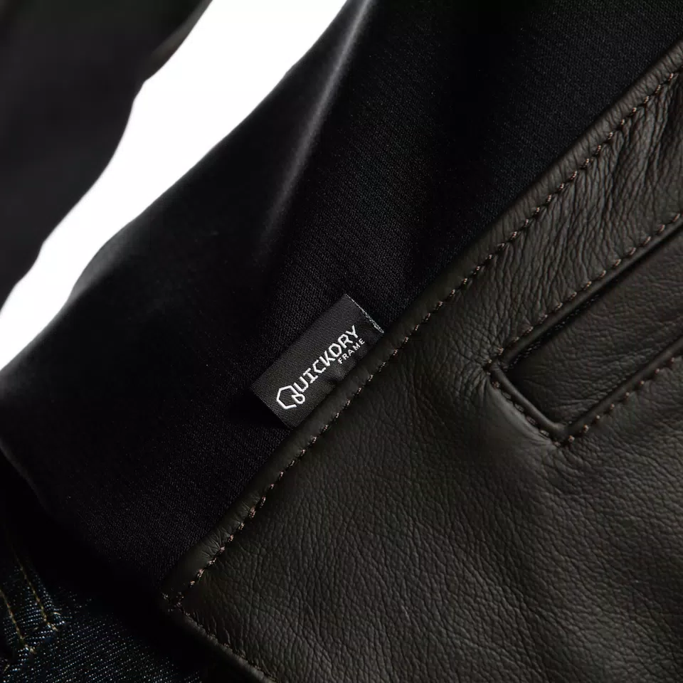 ISTRICE LEATHER JACKET - DARK-BROWN - 9
