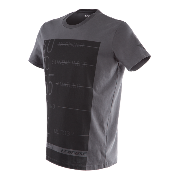 LEAN-ANGLE T-SHIRT ANTHRACITE- Casual Wear