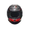 K6 S SLASHCUT BLACK/GREY/RED - MOTORBIKE FULL FACE HELMET DOT (E2206)