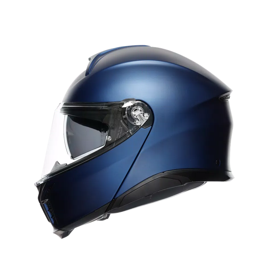 TOURMODULAR GALASSIA BLUE MATT - CASCO MOTO MODULARE E2206 -  - 4