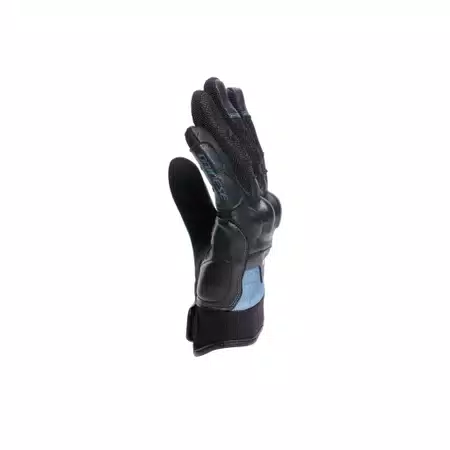 ERMEX - GUANTES MOTO ESTIVOS EN TEXTIL MUJER - BLACK/BLUE MIRAGE - 4