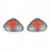 ALUMINUM/RED-FLUO