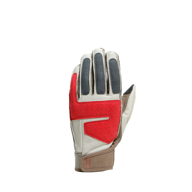 ARLIT UNSEX GLOVES FEATHER-GRAY/MOREL/POMPEIAN-RED- Dunes