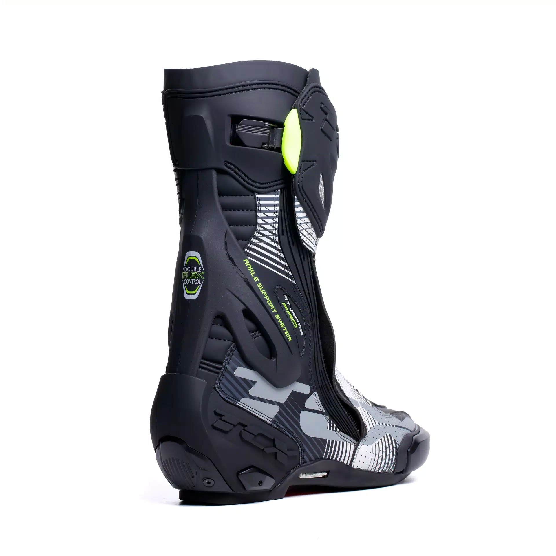 RT-RACE PRO AIR MEN'S MOTORCYCLE RACING BOOTS - BLACK/WHITE RT-RACE PRO AIR MEN'S MOTORCYCLE RACING BOOTS - BLACK/WHITE