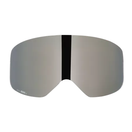 HP HO CYLINDRICAL SKI GOGGLES REPLACEMENT LENS - SILVER-MIRROR - 1