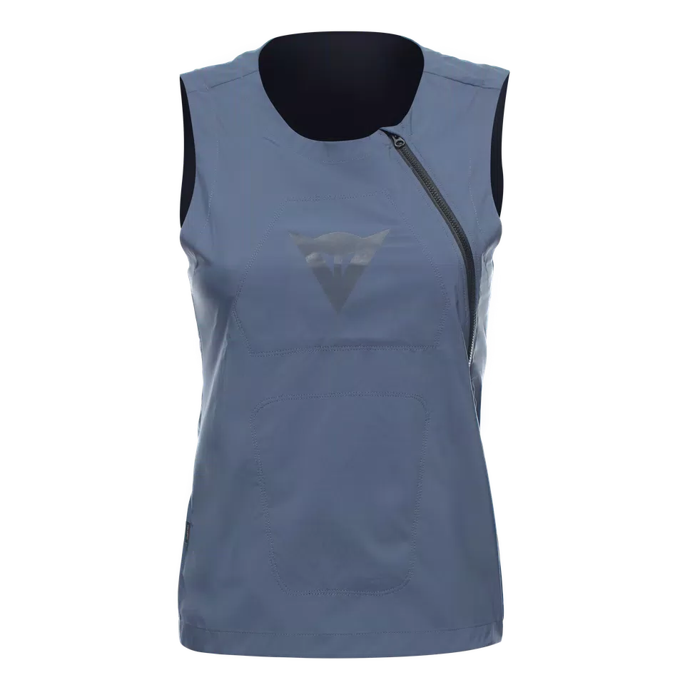HGC HYBRID VEST - GILET DE VÉLO COUPE-VENT POUR FEMME - DARK-GRAY - 1