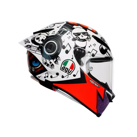 PISTA GP RR GUEVARA MOTEGI 2022 (LIMITED EDITION ) - MOTORBIKE FULL FACE HELMET E2206 DOT -  - 3