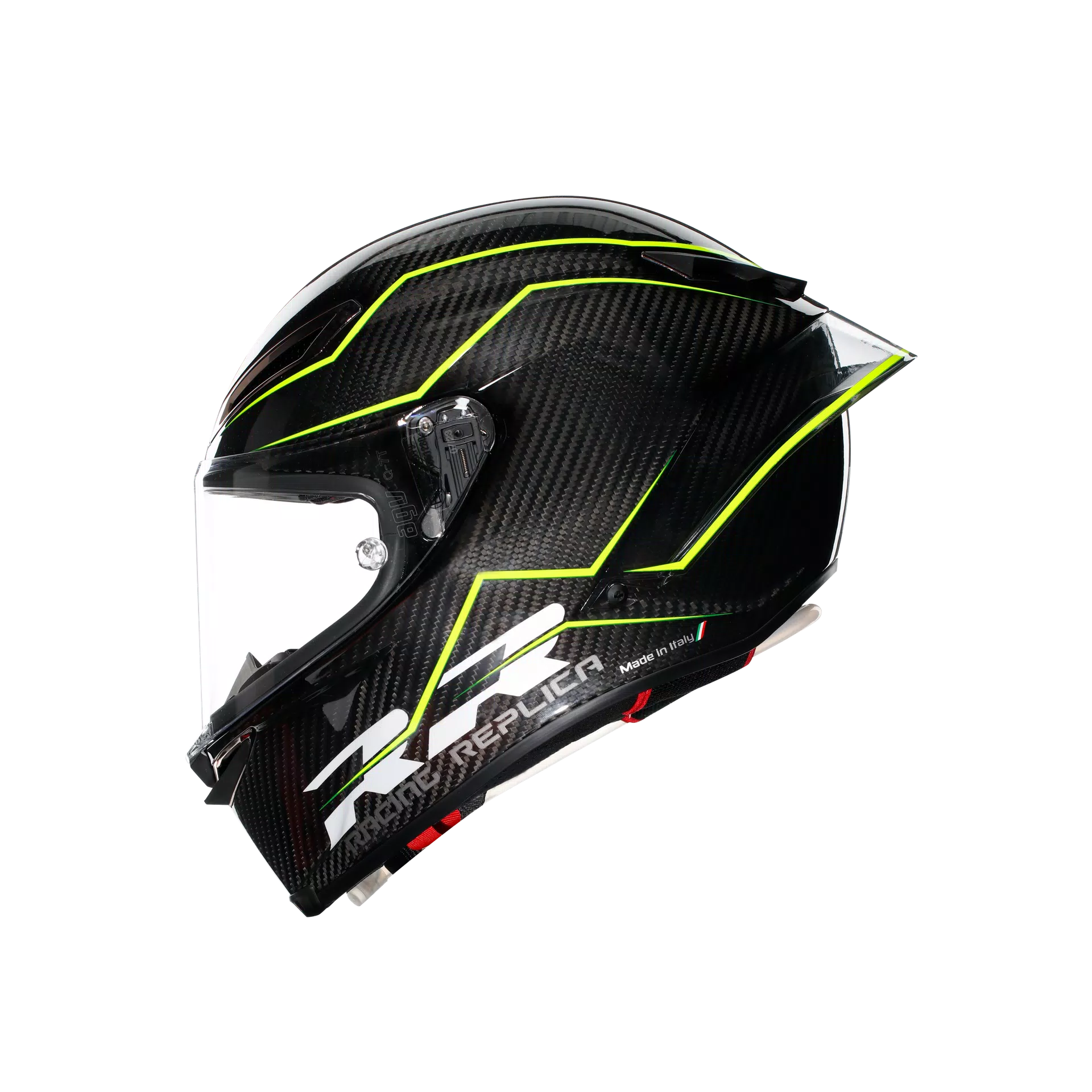 PISTA GP RR PERFORMANTE CARBON/LIME - CASCO MOTO INTEGRAL E2206 DOT