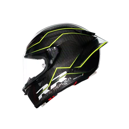 PISTA GP RR PERFORMANTE CARBON/LIME - CASQUE MOTO INTÉGRAL E2206 DOT -  - 4