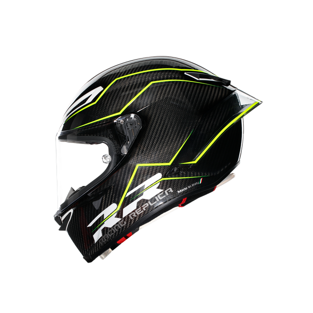 pista-gp-rr-performante-carbon-lime-motorbike-full-face-helmet-e2206-dot image number 3