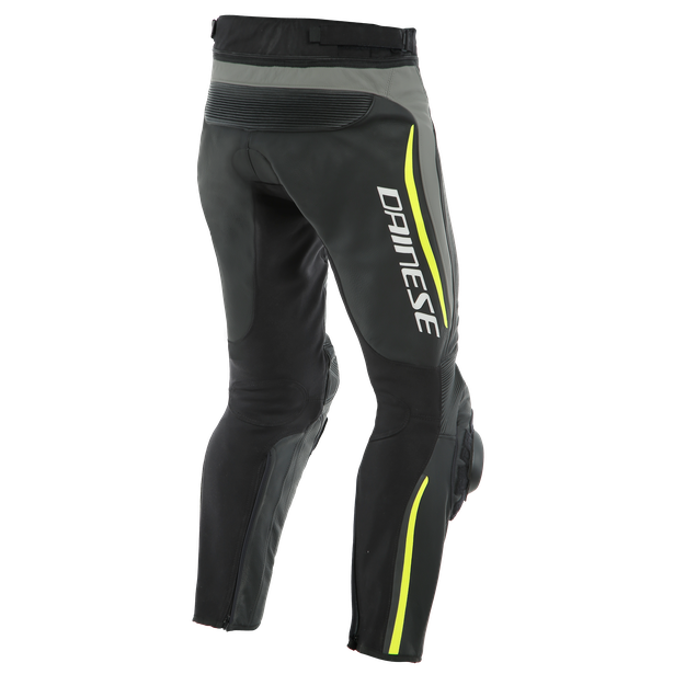 alpha-perf-leather-pants-black-matt-gray-fluo-yellow image number 1