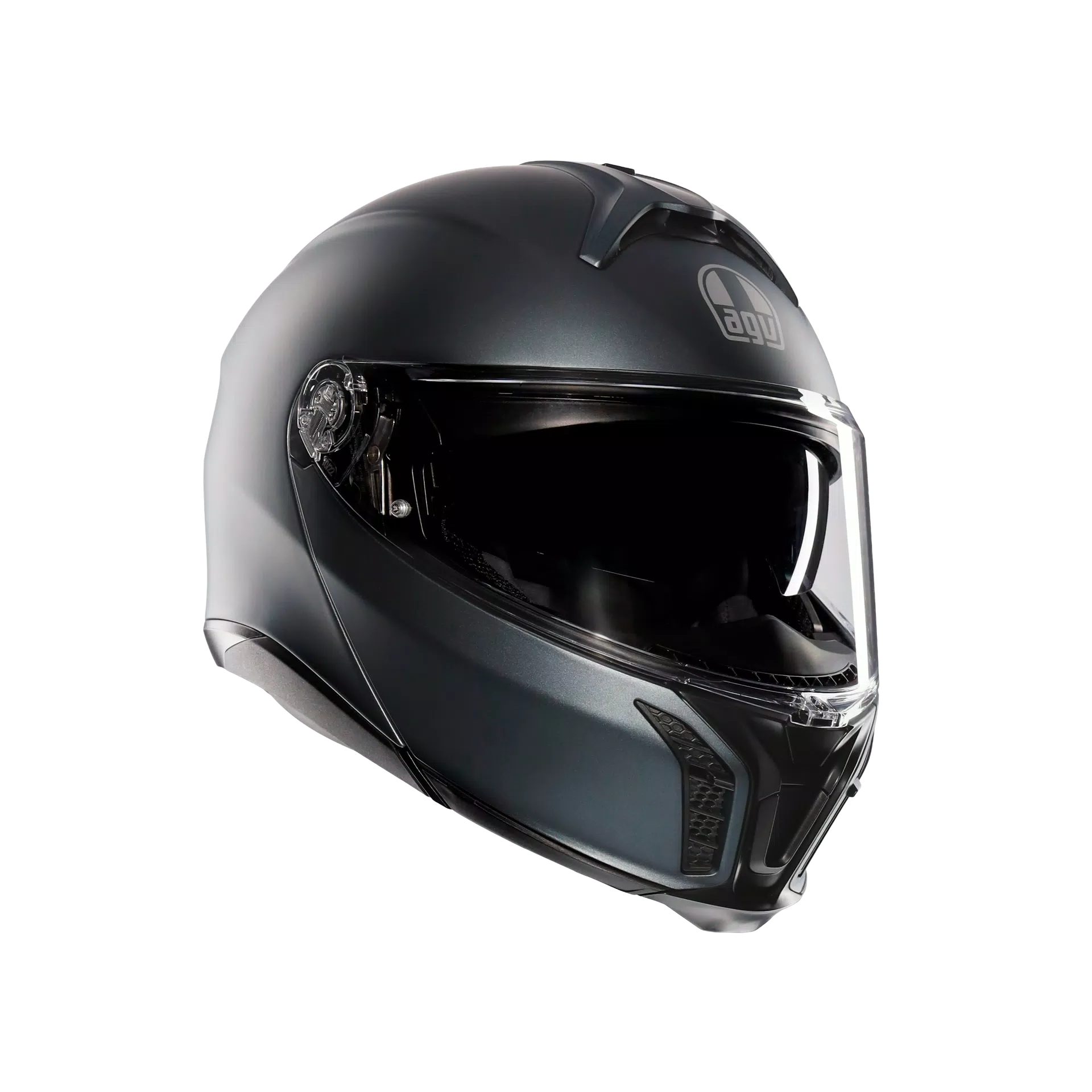 TOURMODULAR MATT ARDESIA GREY - CASCO MOTO MODULARE E2206
