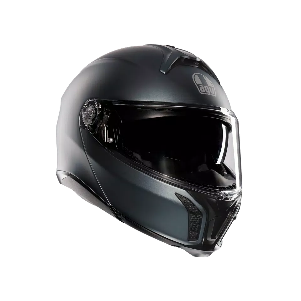 TOURMODULAR MATT ARDESIA GREY - CASCO MOTO MODULARE E2206 -  - 1