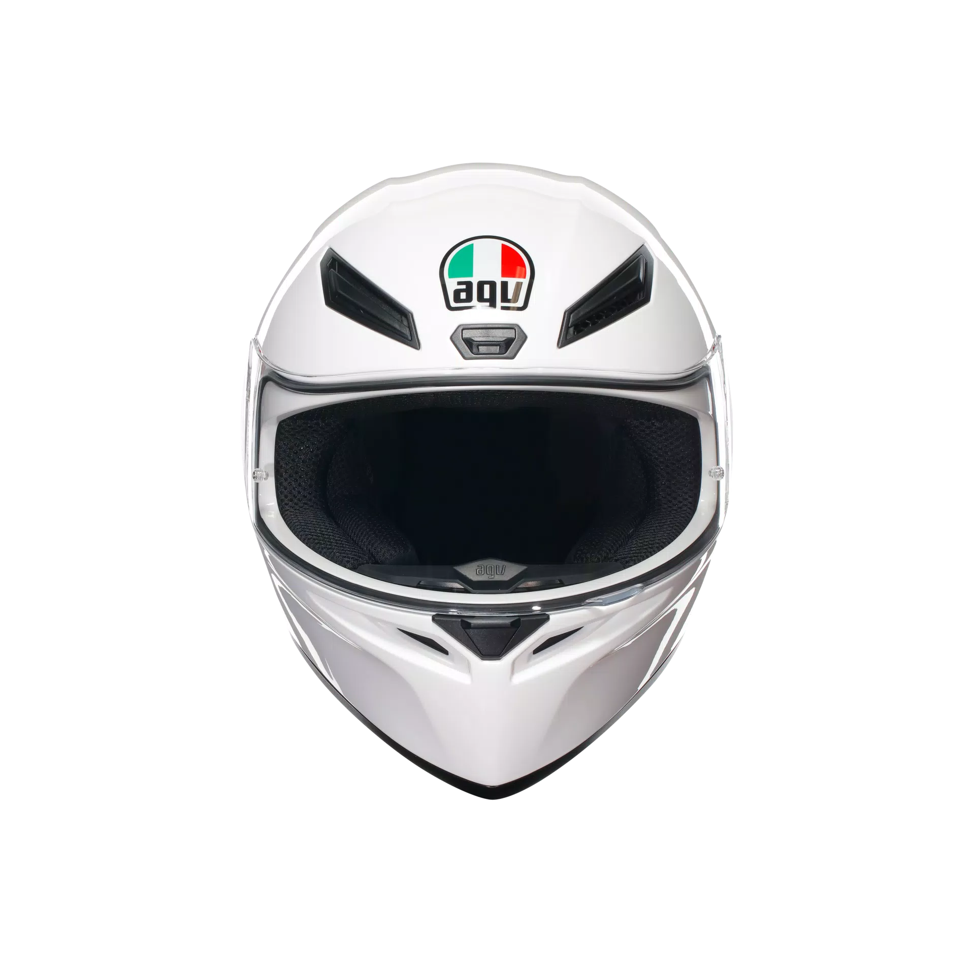 K1 S WHITE - MOTORBIKE FULL FACE HELMET E2206