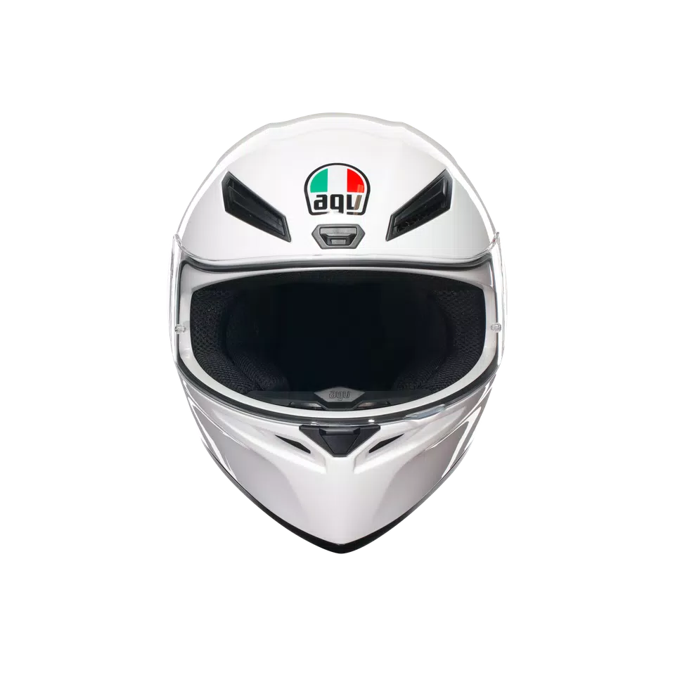 K1 S WHITE - MOTORBIKE FULL FACE HELMET E2206 -  - 2