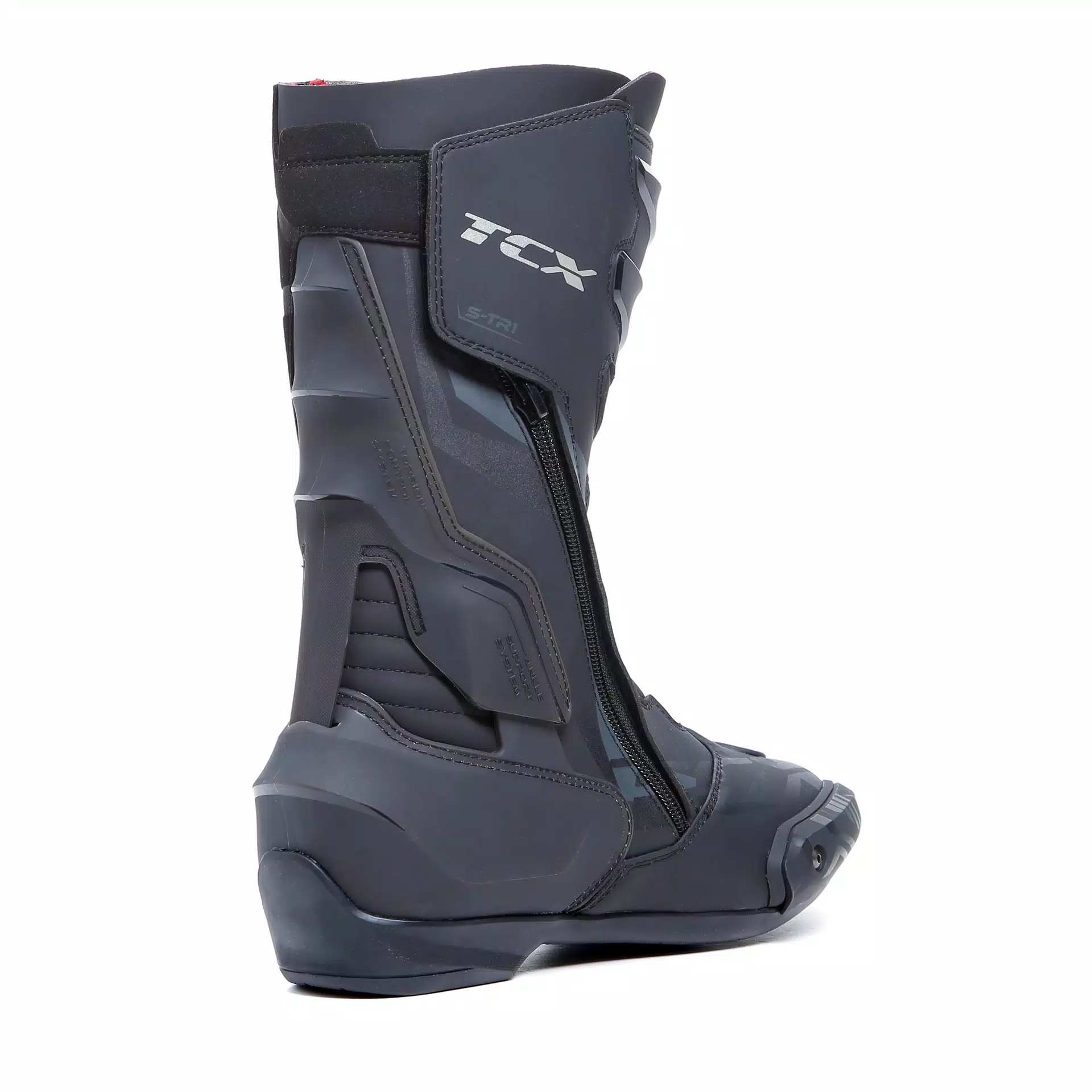S-TR1 MOTORRADSTIEFEL HERREN - SCHWARZ